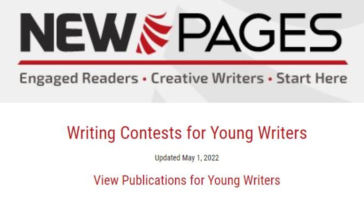 link to new pages writing contests for teens