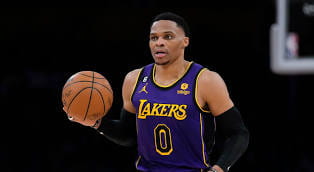 NBA all star Russell West Brook traded from the Los Angeles Lakers to the Utah Jazz