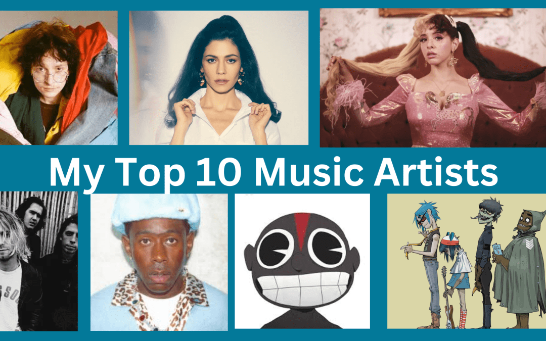 My Top 10 Music Artists