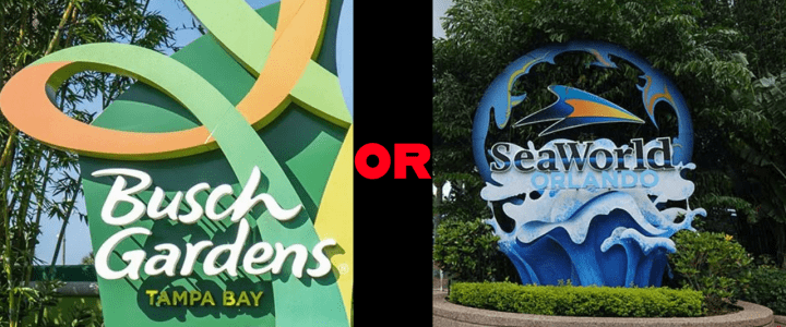 Busch Gardens Tampa Bay or SeaWorld Orlando?
