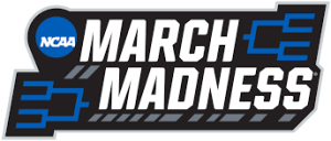 March Madness sign.