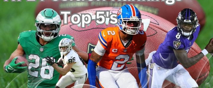 NFL Top 5’s 24-25